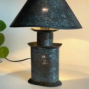 LAMPE Coeur ZINC Vintage