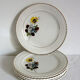 Set of 6 dessert plates Digoin model Veronese, 50s