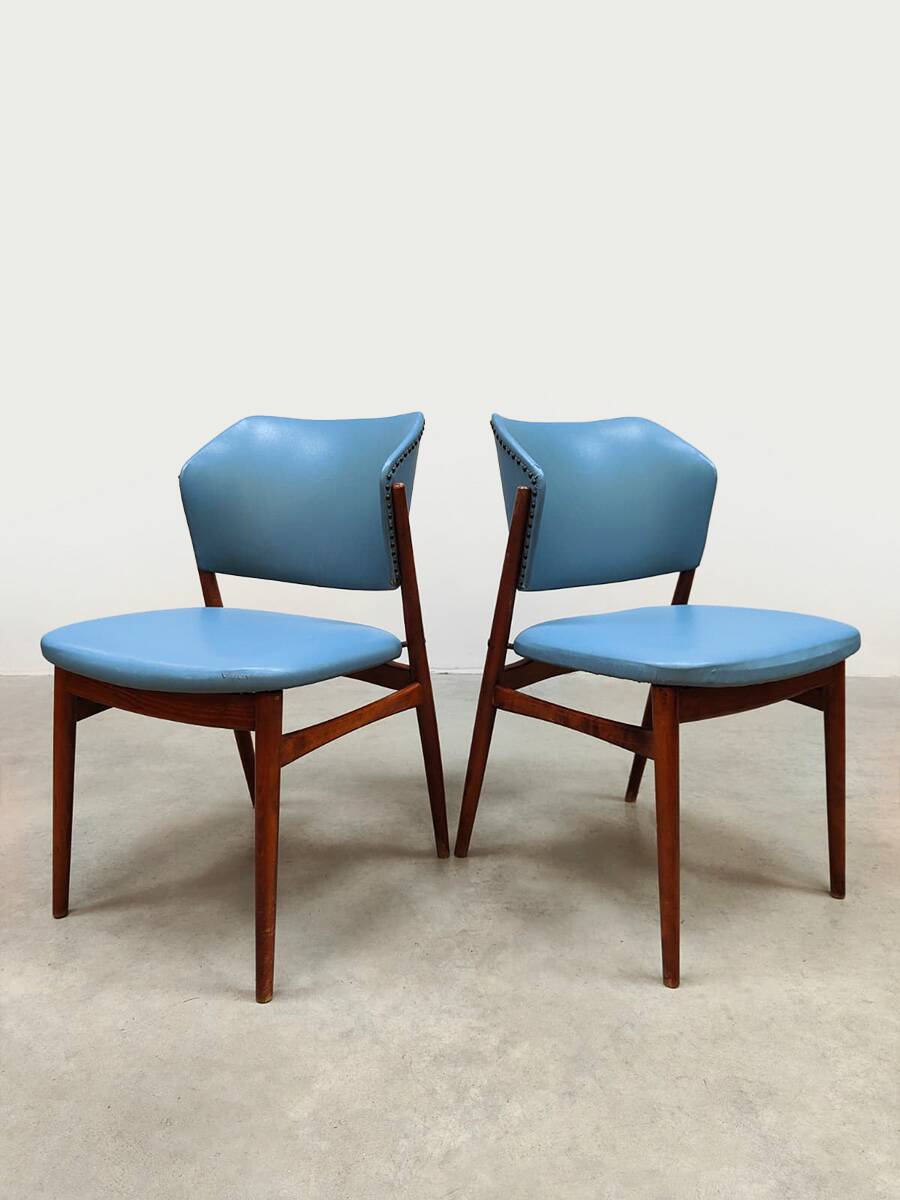 Chaises de salle à manger vintage des années 60
