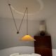 Large Adjustable Pendant Lamp with Counterweight by Florian Schulz