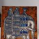 Ceramic plaque series Unik, Elephant by Lisa Larson - Gustavsberg