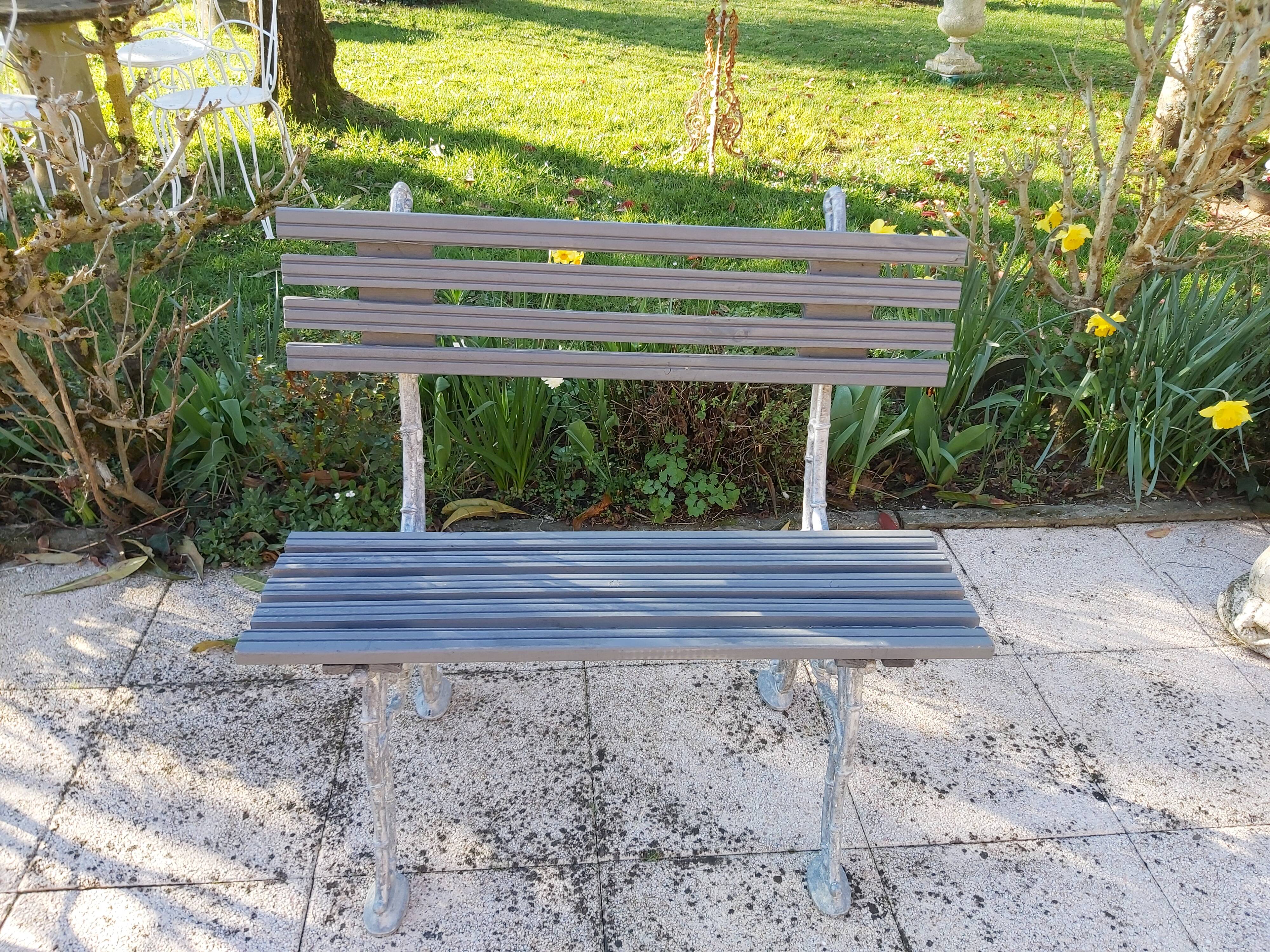 Small garden bench 90 cm