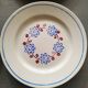 Set of 4 dessert plates trifle model of the Badonviller manufacture