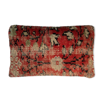 Vintage turkish rug cushion cover  30 x 50 cm