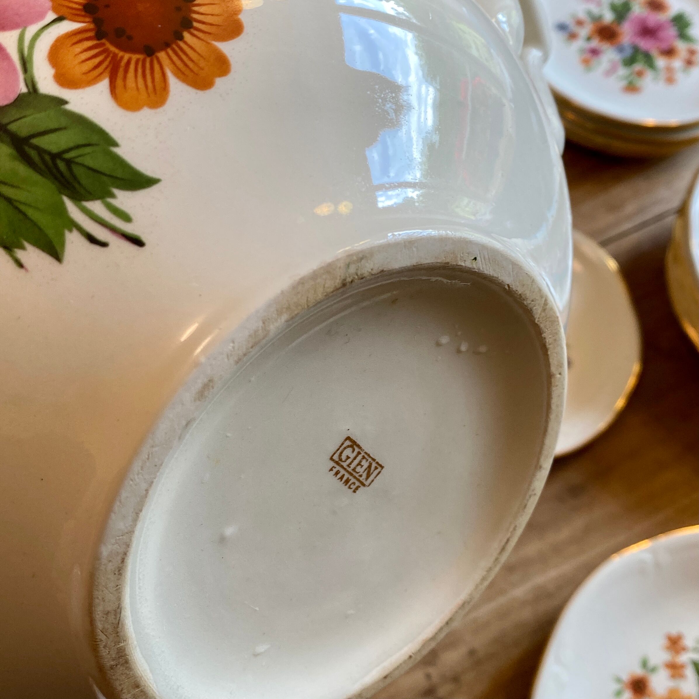 Vintage dish Gien