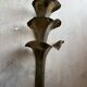 Rare wall sconce in brass – Tommaso Barbi style – 1970s