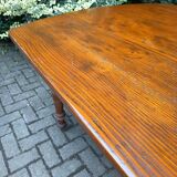 Large farmhouse table, 19th century