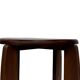 Art Deco Side Table Plant Table Oak 1950s Design