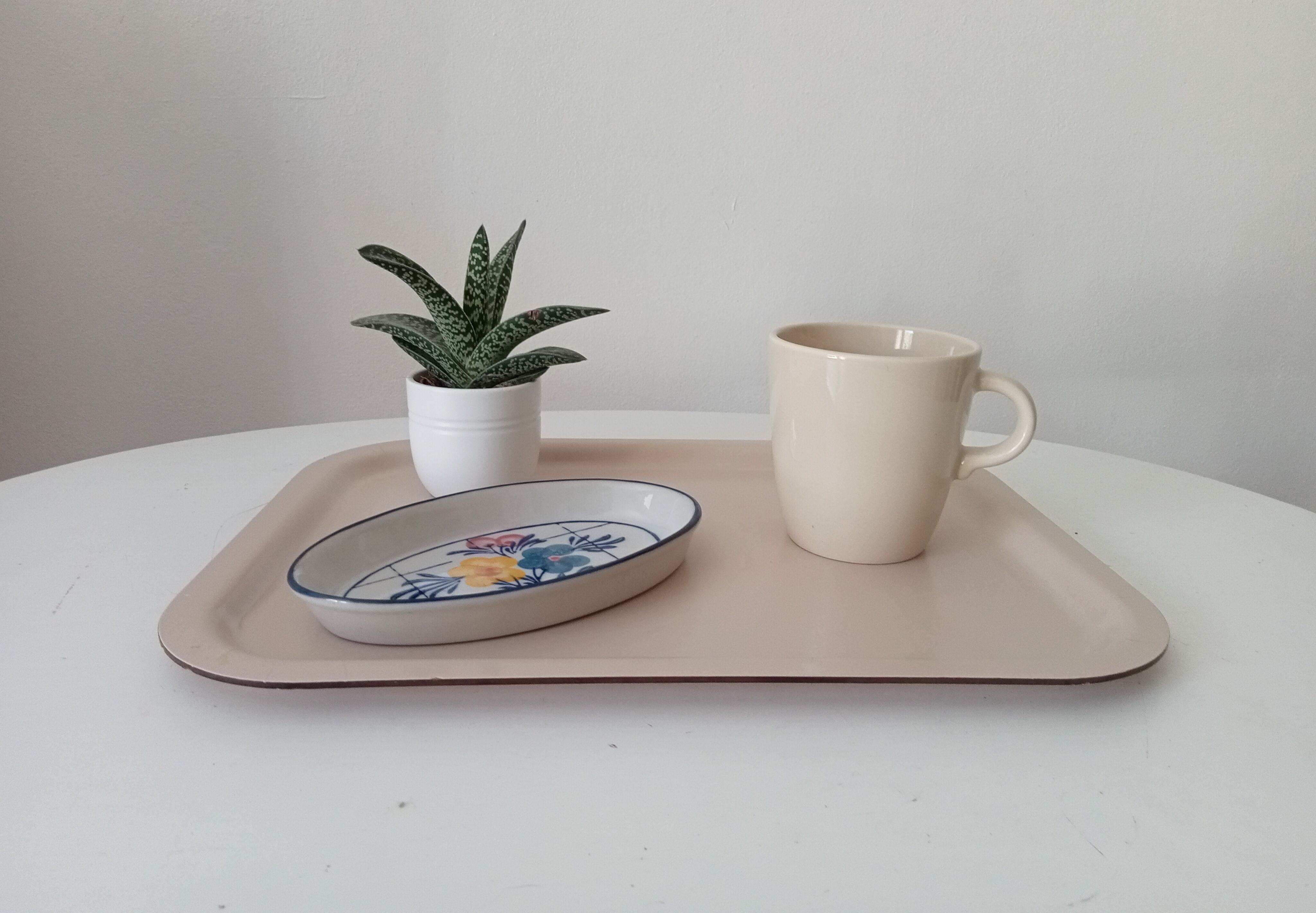 Plateau de service vintage Platex années 70