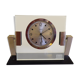 Quartz reclining clock, Swiss movement, WMC brand in its original cabinet