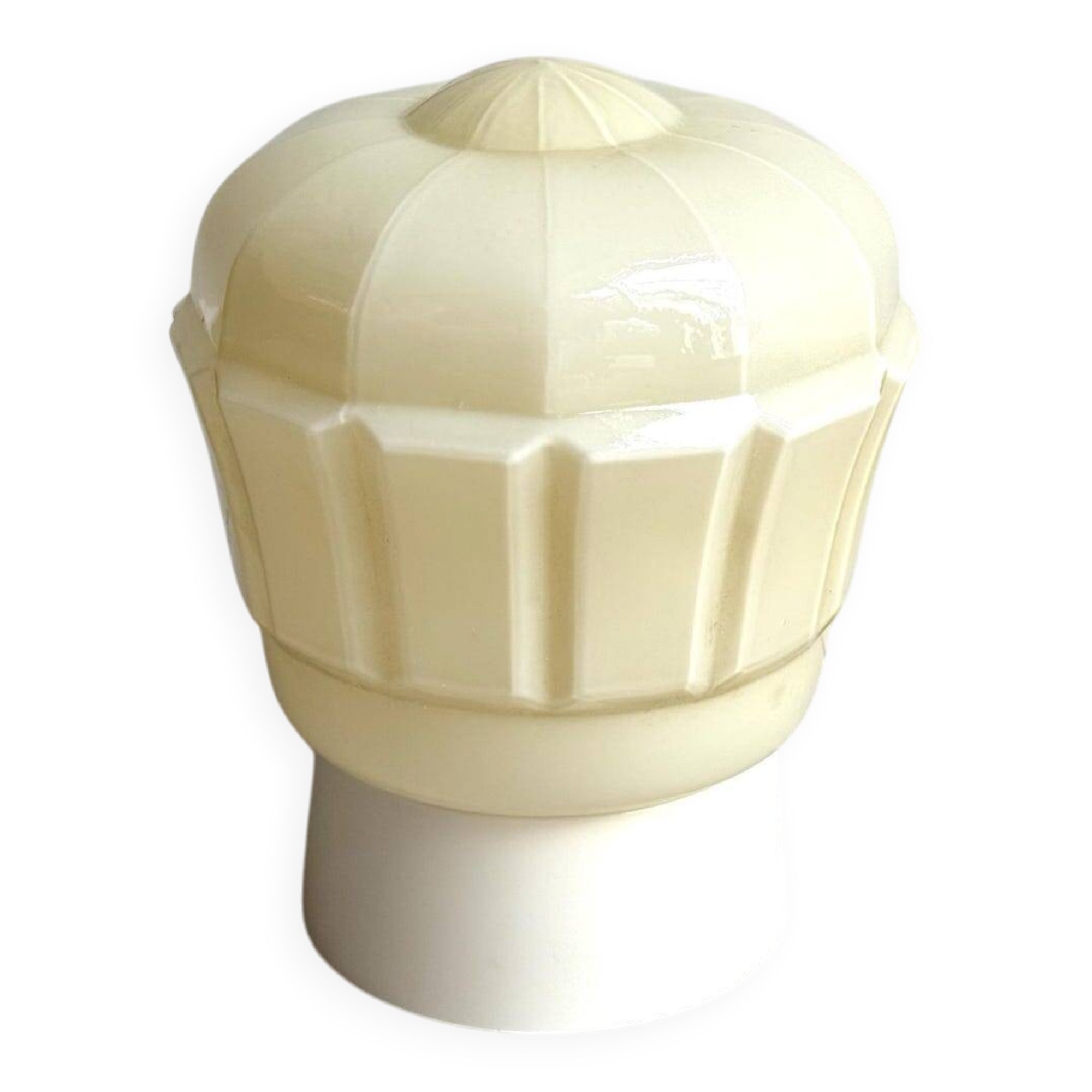 Art Deco pastel Thabur ceiling lamp, glass globe light