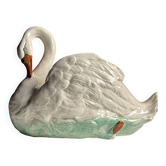Champagne cooler vase swan vintage