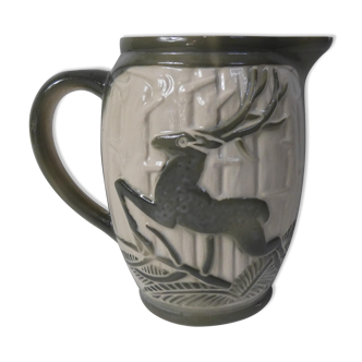 pitcher green deer slurry art deco Saint Clement