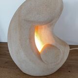 Lampe en pierre Arsène Galisson année 70-80