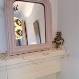 Louis Philippe powder pink mirror