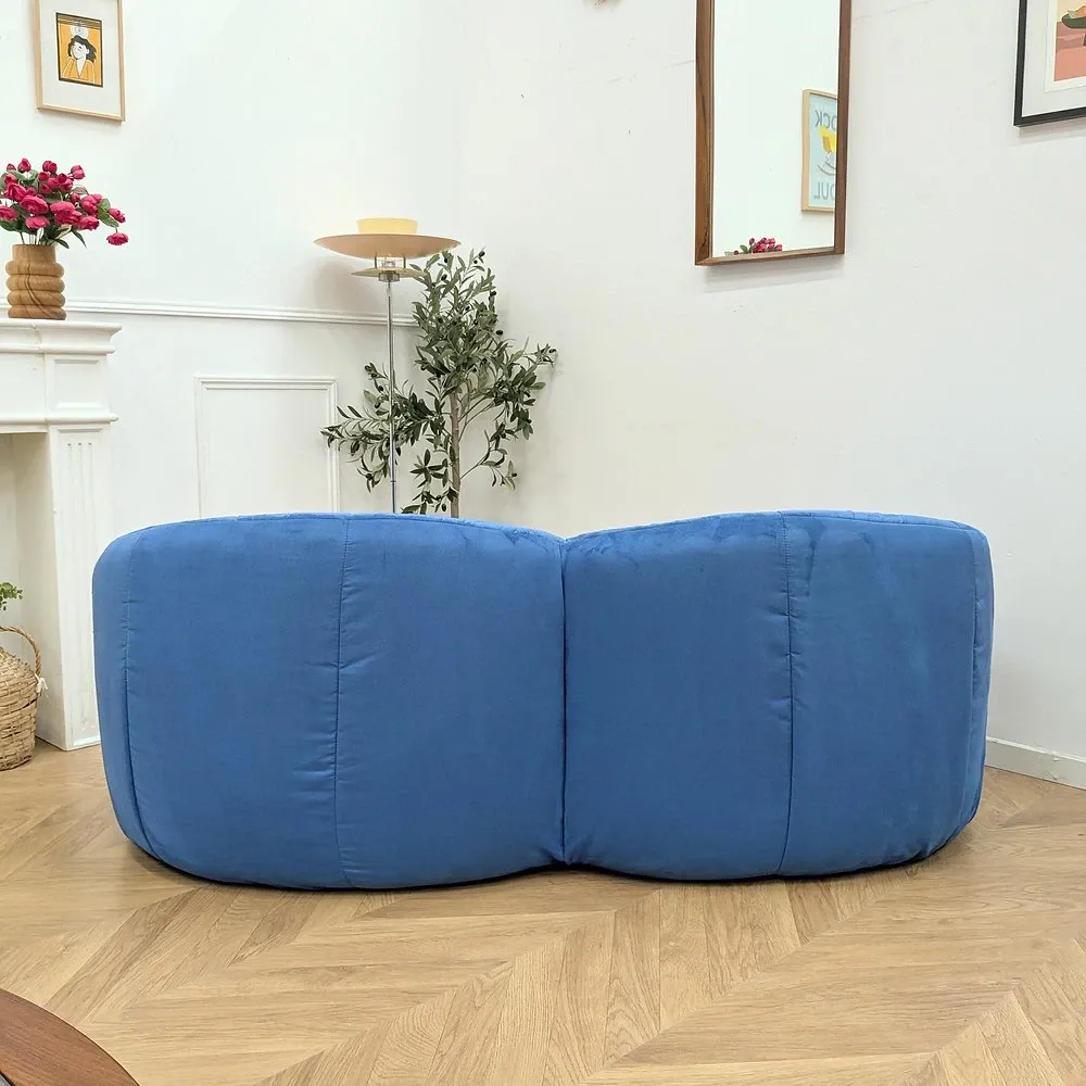Blue Pumpkin Sofa by Pierre Paulin, 2-seater