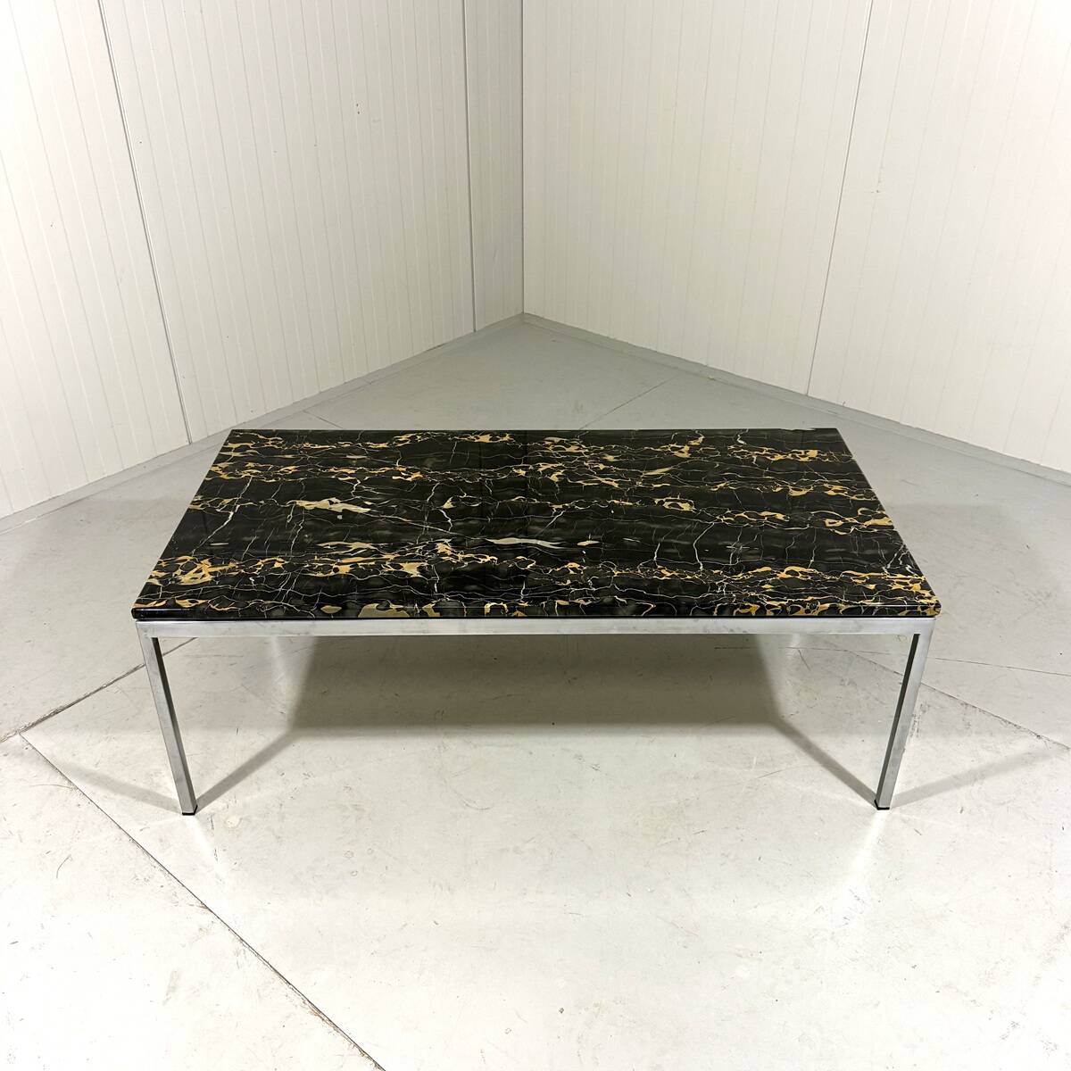 Florence Knoll coffee table nero portoro marble table top 1960’s