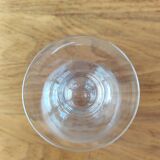 6 crystal stem glasses from the 1970s