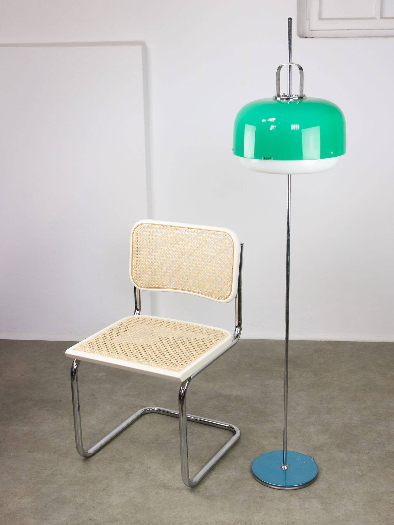 Vintage Cesca B32 chair by Marcel Breuer