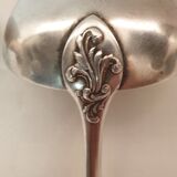 3 ladles in silver metal