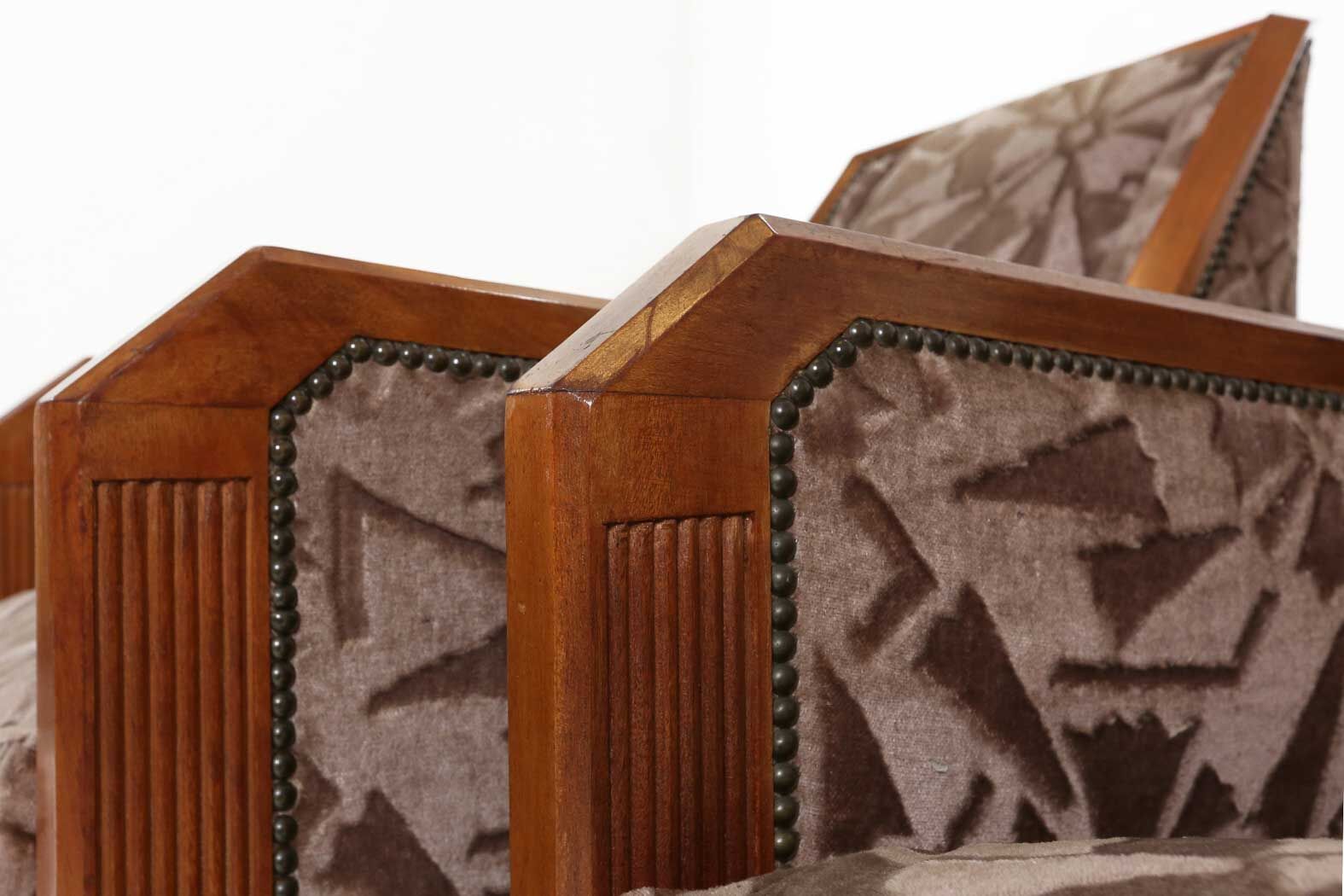 Art Deco set by Gaston and Fernand Saddier circa 1925