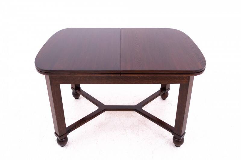 Art Nouveau table, Poland, 1930s.