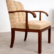 Dining room bench and armchair set, Vienna-Budapest, circa 1930.