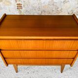 Scandinavian style teak chest of drawers, cira 60's