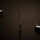 Vintage Space Age Gepo Double Arc Eyeball Floor Lamp