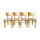 Série de 4 chaises bistrot Thonet