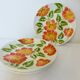 4 dessert plates Moulin des Loups Orchies model Ontario 210679