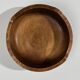 Large carved wooden bowl – French folk art, 1960s
