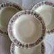 Limoges Bernardaud 4 Deep Plates in porcelain