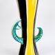Vase Gabriel Fourmaintraux signed GF, 1950s-60s.