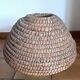 Woven basket. Early 20th century. Handcrafted work.