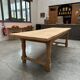Oak farmhouse table