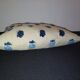 Jane Churchill linen and velvet cushion 50x50