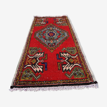 Tapis turc vintage 108x53 cm