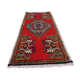 Small Vintage Turkish Rug 108x53 cm, Short Runner, Tribal, Shabby Chic