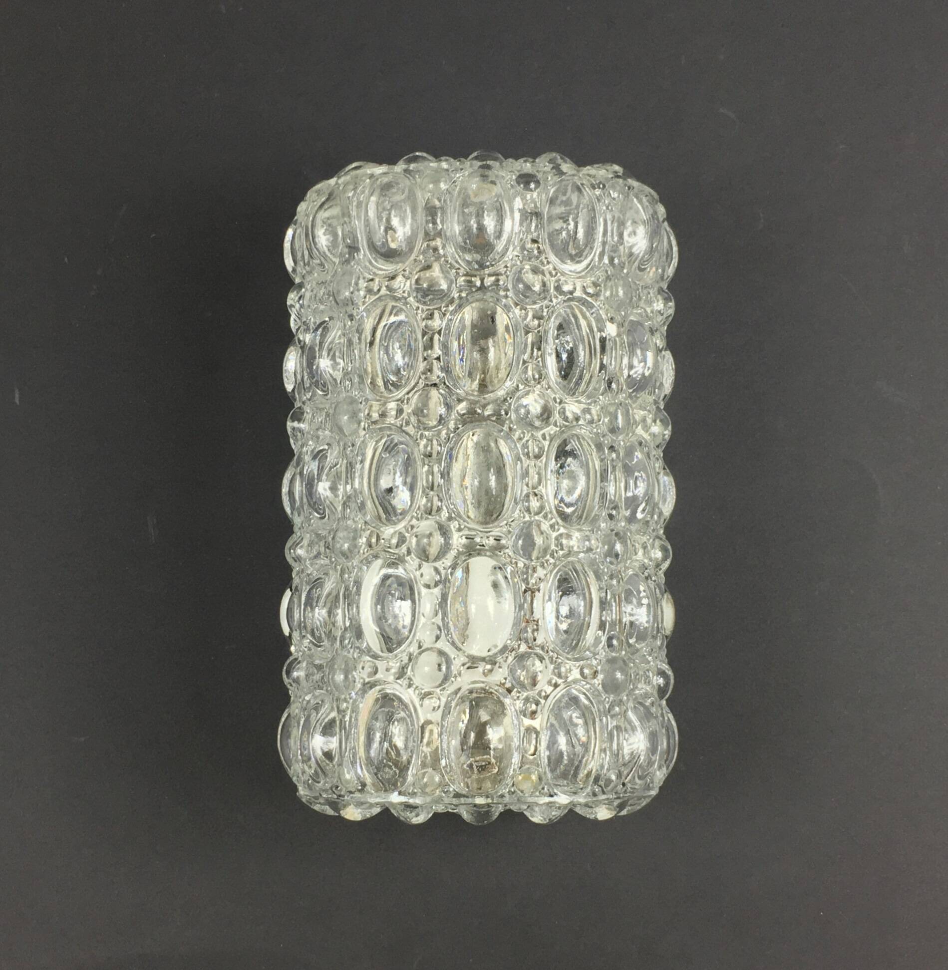 Mid-Century Bubble Glass Wall Light by Helena Tynell for Limburg, 1970s
