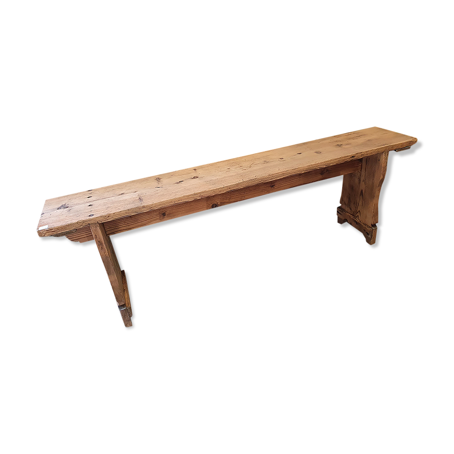 Wooden bench