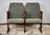 Vintage Green Folding Cinema Chairs, 1970s Czechoslovakia