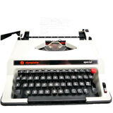 Olympiette special olympia grey typewriter