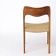 1 of 7 Niels Otto Møller Model 71 Teak Dining Chair (1951) – Danish Modern