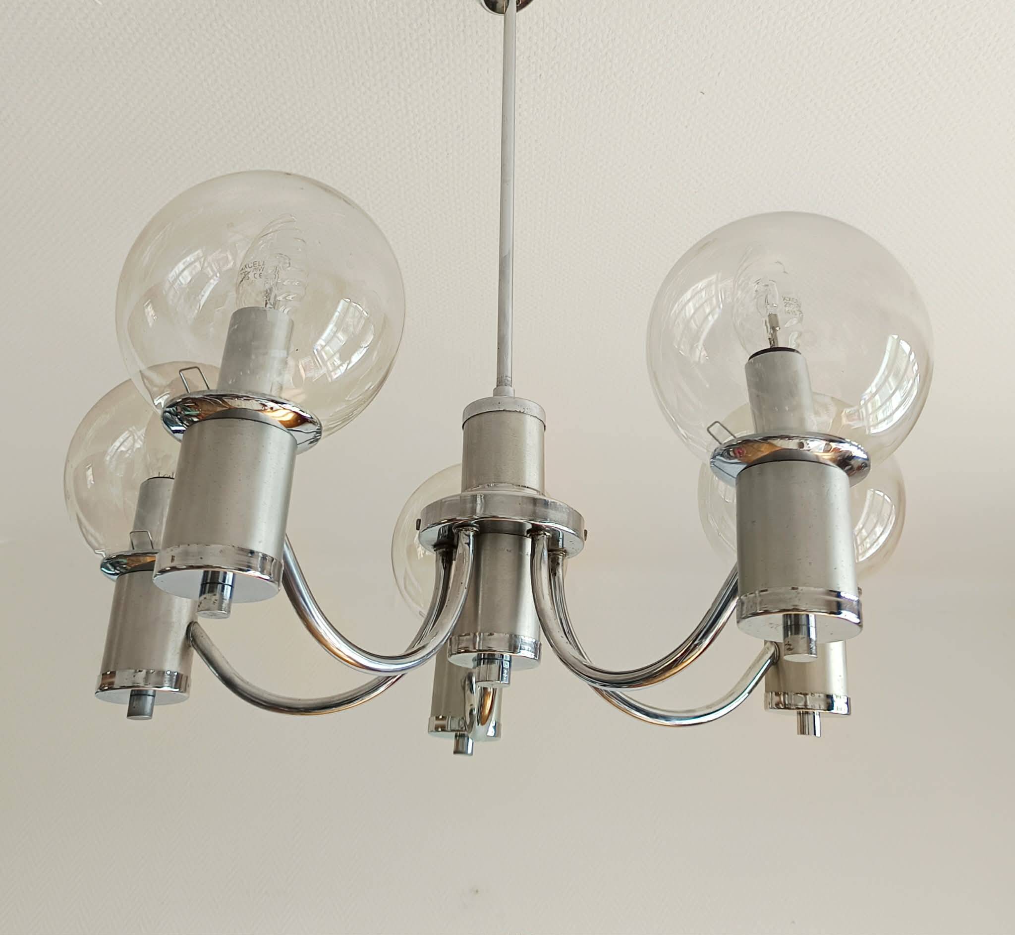 Chrome space age lustre