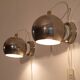 Paire d'appliques scandinave "Trivel belysning" Suède 1970