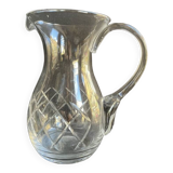 Un broc cristal taillé – Cristalleries Royales de Champagne