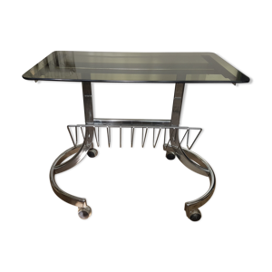 table d'appoint en verre