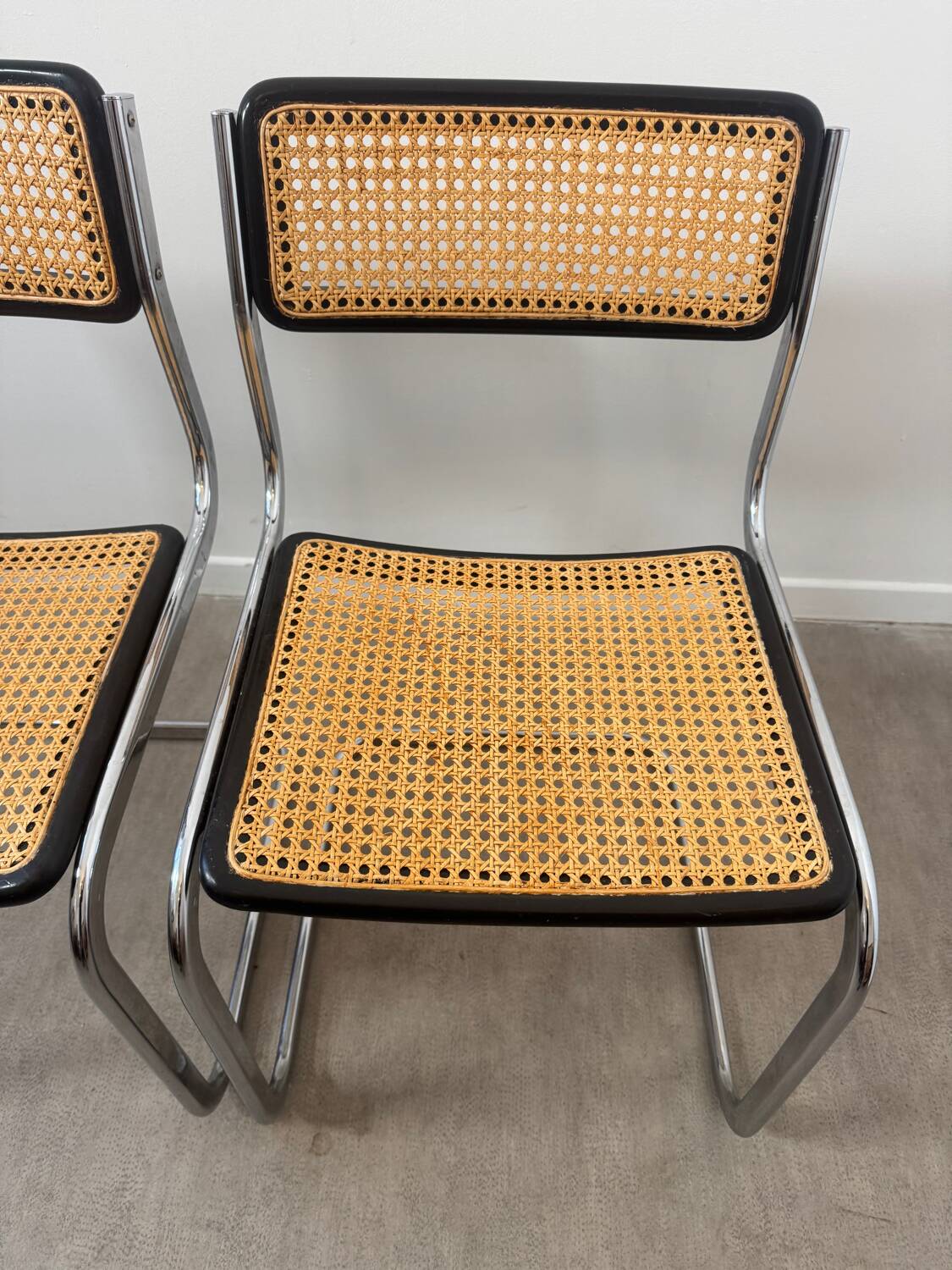 Pair of caned chairs ARRBEN