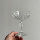 Presentation glass in worked glass